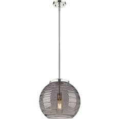 Innovations Lighting Athens 1 Polished Nickel Pendant Lamp 13.8"