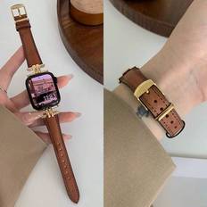 Shein Full-Grain Top Layer Cowhide Leather Band for Apple Watch Ultra