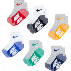 18-24M Socks Children's Clothing NIKE Infant Multi Logo Socks 6-pack - University Red (NN0659-U10)