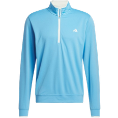 Adidas Lightweight Half Zip Top - Semi Blue Burst