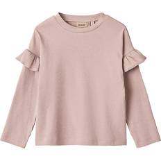 18-24M Blusen & Tuniken Wheat Langærmet Rib T-shirt Belinda dry rose