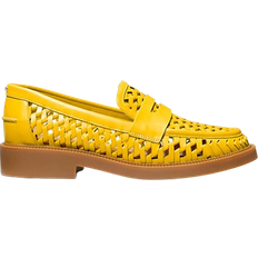 Damen - Gelb Loafers Michael Kors Eden Hand-Woven - Bright Dandelion