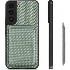 Magsafe card holder ExpressVaruhuset Rfid Shockproof Magsafe Cover with Magnetic Card Holder for Galaxy S22 Plus