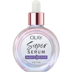 Skincare Olay Super Serum Night Repair 5-in-1 Skin Renewing Face 1fl oz