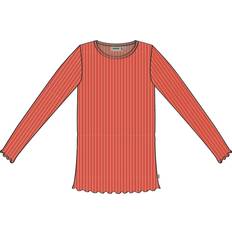 Wheat Oberteile Wheat Langærmet Rib T-shirt Reese candy red