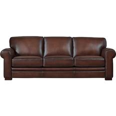 Hydeline Brookfield Caramel Brown Sofa 95" 3 Seater