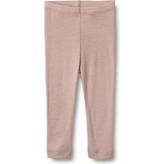 Wheat Abbigliamento per bambini Wheat Agi Merinould leggings Rosa mdr/68