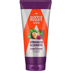 Aussie Strength & Length Balsam 200 ml Mjukar Och Stärker Långt Svagt Och Sprött Hår Och Hjälper Vegansk 200ml