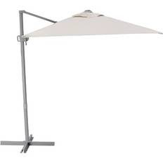 Parasol med lys IKEA Svalön Hængende Parasol Lys Gråbeige 300x200 cm