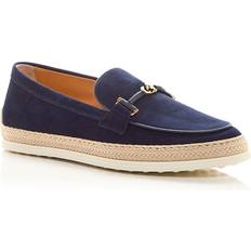 Tod's Women Loafers Tod's Women's Espadrille Driver Loafers Navy 10.5 EU