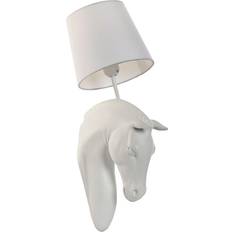 Home ESPRIT Modern Horse White Veggarmatur