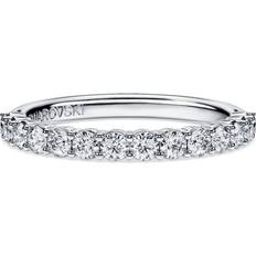 Swarovski 18k Rings Swarovski Eternity band ring, Lab-grown diamonds 0.5 ct tw, Round cut, 18K white gold White