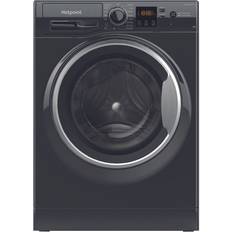 Black hotpoint washing machine Hotpoint AntiStain 8kg 1400rpm Washing Machine