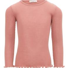 Minimalisma Bluse Rib Wolle - Moltebeere