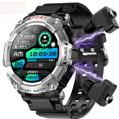 Chronus Smart Watch With Earbuds 1.52" HD Screen Watches