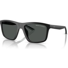 AX4149SU Square Sunglasses - Matte Black