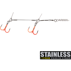 CWC Stainless Steel 7-Strand UV Orange Tandem Stingers