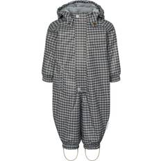 Reflekser Vintersett MarMar Rainwear Fleece Espresso Check Orion Regndress år/104