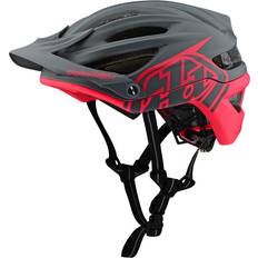 Troy Lee Designs A2 MIPS Decoy Hjelm Dark Gray/Flo Pink