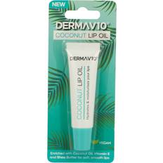 Vegan Lip Oils Derma V10 Derma V10 Lip Oil 10ml Coconut