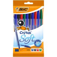 Bic Pack of 10 BIC Cristal Soft Pens