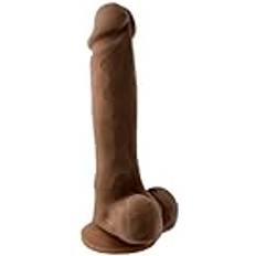 Selopa 16,51 cm Natural Feel Dildo Dark Brown