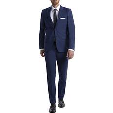 Calvin Klein Elastane/Lycra/Spandex Suits Calvin Klein Men's Skinny-Fit Infinite Stretch Suit Jacket Blue 40R