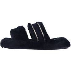 Tommy Hilfiger Damen Pantoffeln & Hausschuhe Tommy Hilfiger Hausschuhe Fur Basics Slipper FW0FW08343 Dunkelblau