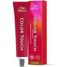 Wella Semi-Permanent Hair Dyes Wella Color Touch Demi-Permanent Hair Colour Medium Brown Brown Ash 60 ml