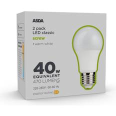 George LED Filament 40W Screw Lightbulb