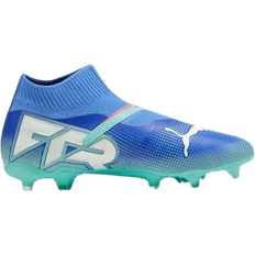 Textile Football Shoes Puma Future 7 Match+ FG/AG W - Bluemazing/White/Electric Peppermint