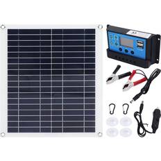 Solar Panels TOPINCN Solar Panel Kit, 20W Solar Panel Portable Foldable Solar Charger Kit 100W Photovoltaic, 100A Charge Controller Mobile Phone Outdoor Car RV Marine Boat