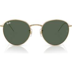 Ray-Ban Round Reverse Solglasögon Arista Gold Montura Grön