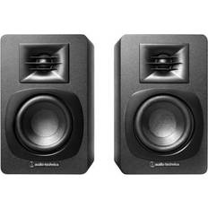 Optisk S/PDIF Högtalare Audio-Technica AT-SP3X Powered Bookshelf Speakers Pair Black