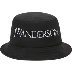 Mies Hatut ale JW Anderson LogoBucket Hat Unisex - Black