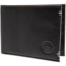 Silver Wallets Manchester City FC Manchester City FC Leather Stitched Wallet - Black