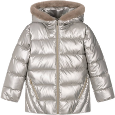 Mayoral Girl's Puffer Coat - Silver