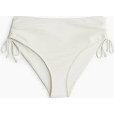 H&M Bikini Bottoms H&M Drawstring-Detail Bikini Bottoms White