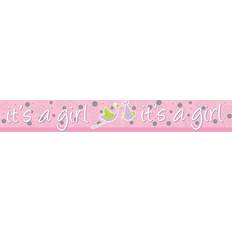 Party Garlands & Confetti Amscan It´s A Girl Holographic Banner