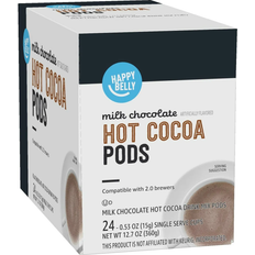 Coco Cocoa Happy Belly Milk Chocolate Hot Cocoa Pods 12.7oz 24pcs