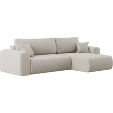 Ecksofas - Polyester Kaiser Capri Beige Sofa 272cm 4-Sitzer