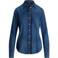 Denim Shirts - Women Ralph Lauren Classic Fit Denim Shirt - Harvest Wash