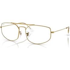 Glasses & Reading Glasses Ray-Ban Explorer V Legend Gold Clear Lenses Polarized 56-17 56-17