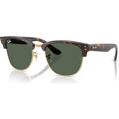 Ray-Ban Clubmaster Reverse Solglasögon - Havana Montura Grön