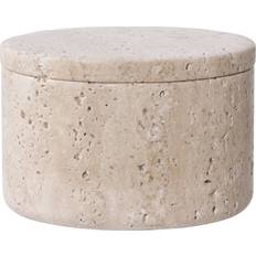 House Nordic Storage Jar Beige Ø 10x6,5 cm