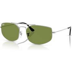 Ray-Ban Explorer V Solglasögon Silver Montura Grön