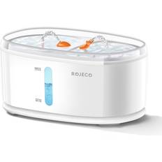 Rojeco Cat Water Fountain with LED 4-layer