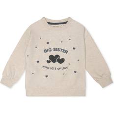 6-9M Sweatshirts Barnkläder That's Mine Sweatshirt Light Creme melange år 110 Sweatshirt