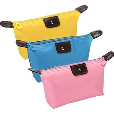 Atbuss Dumpling Shaped Cosmetic Bag 3-pack - Multicolour