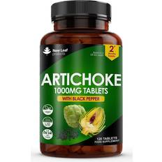 New Leaf Products Artichoke Extract 1000mg 120 pcs